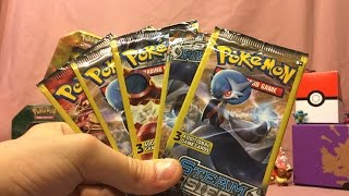 THE BEST STEAM SIEGE PACK LUCK EVER (Pokemon Steam Siege Pack Opening)