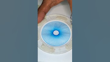 Quick SpiroArt   #spirograph #satisfying #asmr #art #relax #pattern #shorts