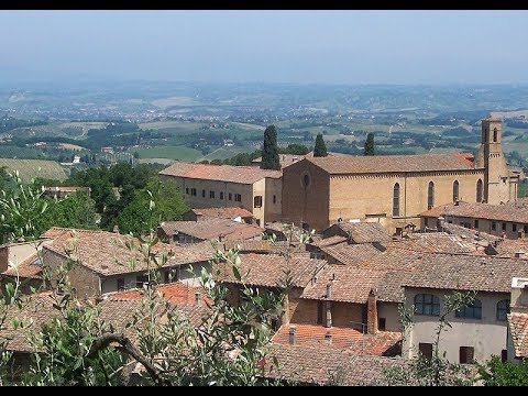 Places to see in ( San Gimignano - Italy ) Church of Sant'Agostino