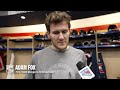 NYR Practice: Adam Fox Media Availability | April 12, 2024