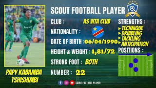 PAPY KABAMBA TSHISHIMBI 🔵 MIDFIELDER 🔵 AS VITA CLUB & YOUNG AFRICA 🔵 BEST OF 2021-2018 HD