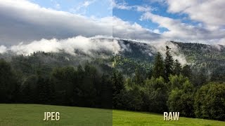 RAW vs JPEG comparison - Canon EOS 60D