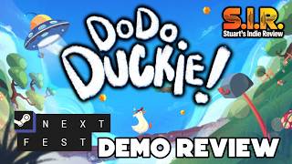 DODO DUCKIE! #SteamNextFest Demo | Stuart's Indie Review
