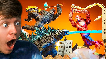 GODZILLA x KONG vs SKAR KING the BATTLE! (Reaction)