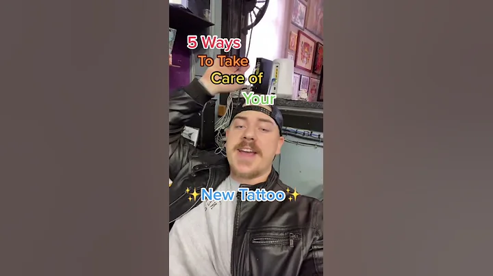 5 Ways To Take Care of Your New Tattoo