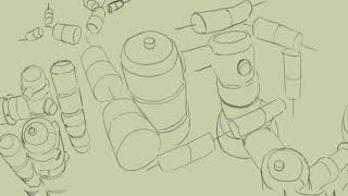 Intuitive Perspective: Drawing Complex Cylinder Structures