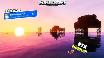 [ Ultra ] Realistic 🤩 Shader For Minecraft Pe 1.19/1.20|| Shaders For Mcpe 1.19|| Rtx Shader Mcpe ||