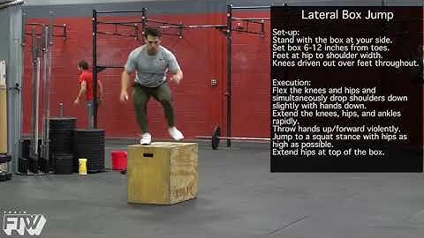 Lateral Box Jump