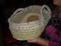 Basket Making Crocheting on Rope for Beginners Part 1