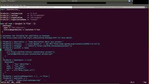 Scala tutorial - SBT, part 1