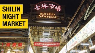 Shilin Night Market Walk in Taipei 