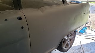 closer and closer, the '55 pontiac is comming along