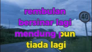 REMBULAN BERSINAR LAGI KARAOKE LIRIK || OM ADELLA