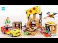 レゴ シティ 宅配ピザ屋 60496 ／ LEGO City Pizza Delivery Experience with Vehicles Speed build & Review