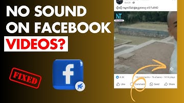 How to Fix No Sound on Facebook Videos | FB Video Sound Not Working | Facebook Sound Off Problem