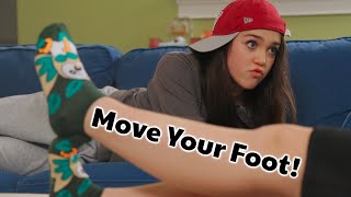 MOVE YOUR FOOT! #skit | annoying little brother by YAPTV 5,424 views 1 year ago 2 minutes, 45 seconds