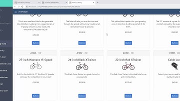 How to create a shopping cart in one hour (Part 4): Building the product catalog