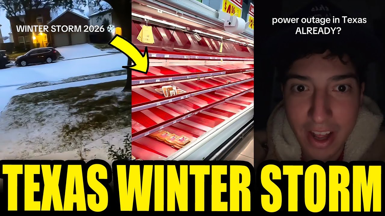 Thousands Have LOST Power After Texas Winter Storm - YouTube