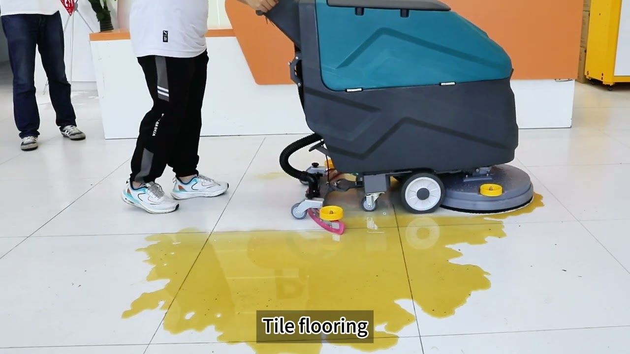 How to Use Walk Behind Scrubber