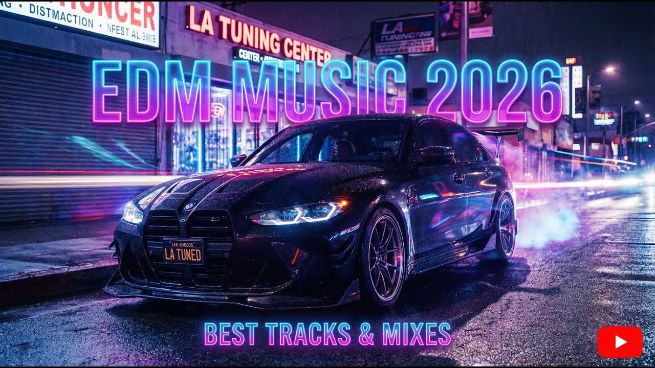 TITLE:EDM CAR MUSIC For NIGHT DRIVES Only — Bass Drop You’ll Feel in Your Chest