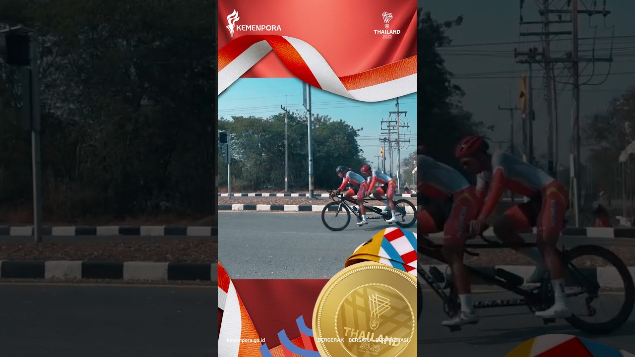 Medali pertama untuk Indonesia🥇 