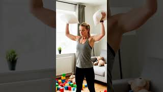 No Gym. No Equipment. Just 30 Minutes 💪 #busyparent #30minuteworkout #consistency