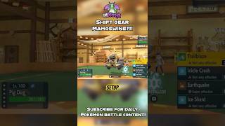 Shift Gear Mamoswine? Pokémon Draft League Battle