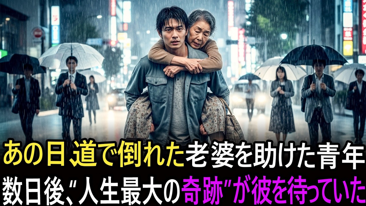 道で助けたボロ服の老婆――この“たった一度の出会い”が、青年の運命を大きく変えた