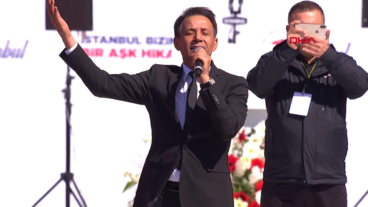 24 MART 2019 CUMHUR İTTİFAKI BÜYÜK İSTANBUL MİTİNGİ MUSTAFA YILDIZDOĞAN KONSERİ