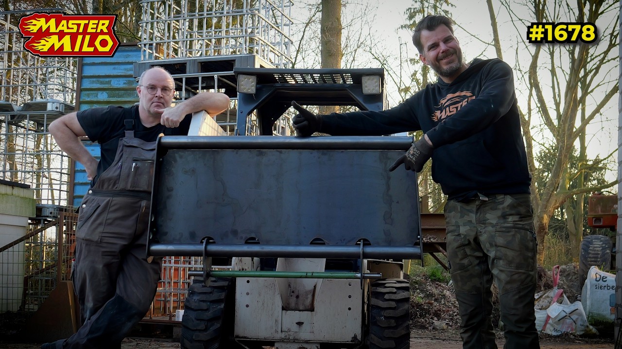 Bosbouwgrijper maken voor de tractor/Bobcat! #1678