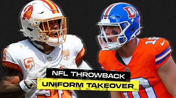 These New NFL Throwback Uniforms Need To Be Permanent