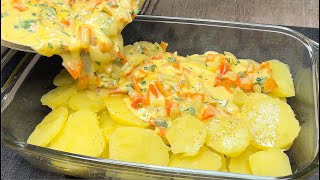 The most delicious potato recipe! You will do it every day! Quick and easy dinner! by Ricette Fresche 685,527 views 1 month ago 8 minutes, 4 seconds