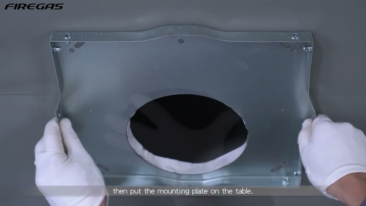 Part 4：How to install Firegas Island Mount Range Hood ? - YouTube