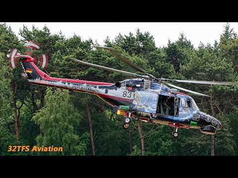 [4K] German Super Lynx MK88 Special 'Farewell' Scheme Dynamic Demo! Fliegerhorst Nordholz