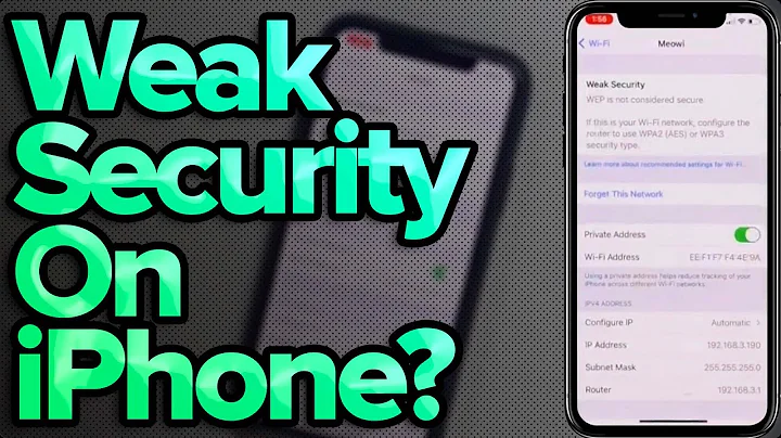 Weak Security On iPhone? Here's The Fix!