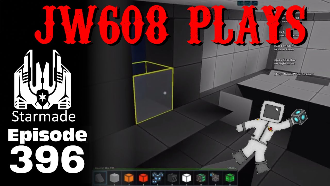 JW608 Plays Starmade ep 396 Officer's Quarters