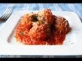 Meatless Meatballs! Vegetarian Garlic & Mushroom Meatballs