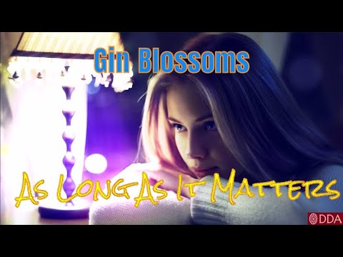 GIN BLOSSOMS - AS LONG AS IT MATTERS  (Lyrics)