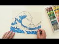 How to Draw The Great Wave [EASY TUTORIAL]