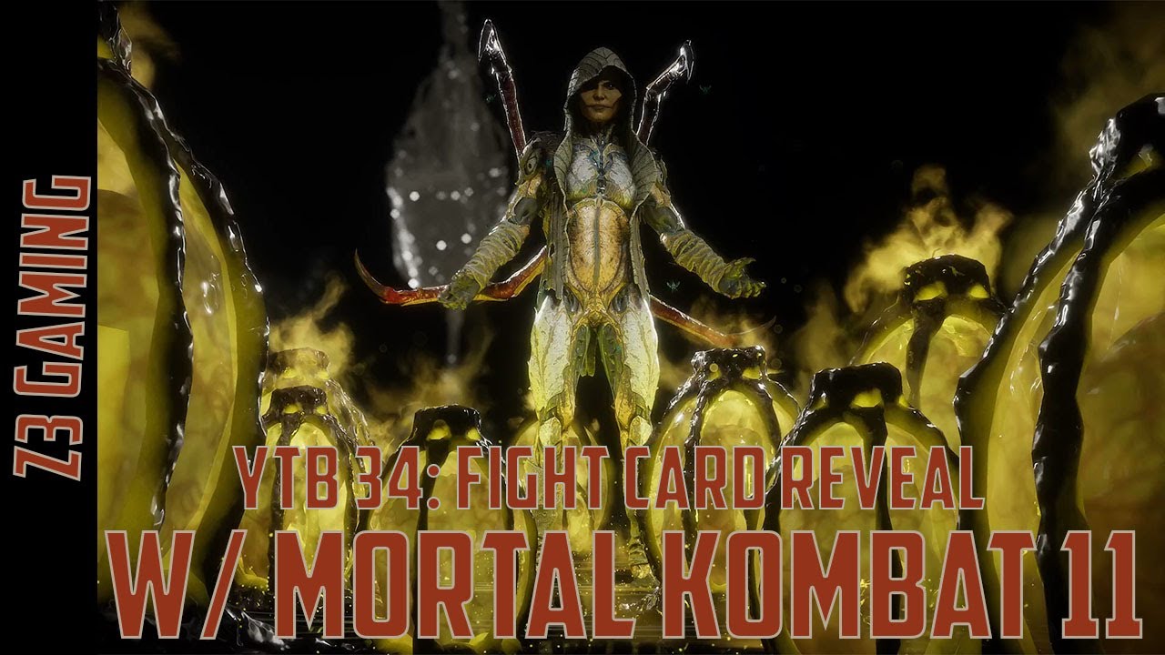 YTB 34: Brandon Rashad vs Dre Fight Card Reveal W/ Mortal Kombat 11 Gameplay