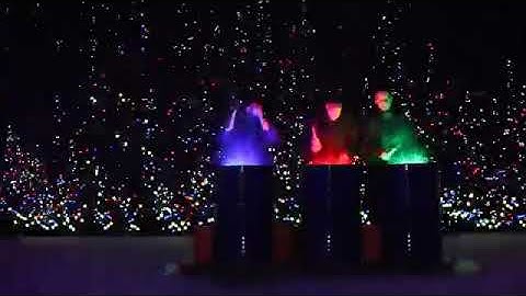 Water LED Drummers - Richy Events Dubai