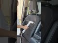 車のシートにリンサーかけたら…？ #掃除