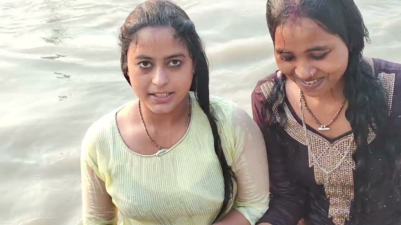 हर हर गंगे जय मां गंगे गंगा स्नान हरिद्वार 🗾🙏