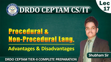 L-17 Procedural & Non-Procedural Languages | 6th Sem CSE | SBTE Bihar