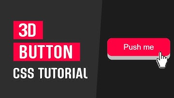 ✅ Como hacer un Boton con efecto 3d con HTML y CSS