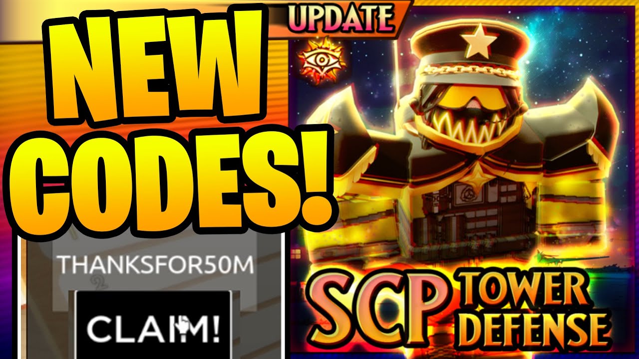 SCP Tower Defense codes – free coins and shards