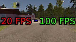 (Outdated) How to fix My Summer Car lagging from 20 to 100 fps 2020