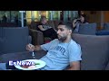 Amir khan lunch 2 days before weigh in esnews boxing