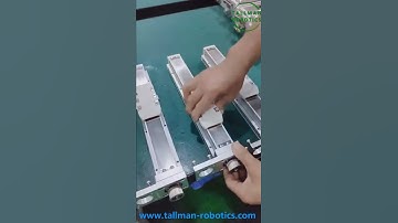Single Axis Linear Modules from Tallman Robotics Limited