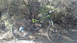 Backbone Trail from Kanan to Latigo Cyn and back - Mountain Biking